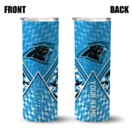 customized-carolina-panthers-monogram-burst-blue-white-skinny-tumbler-best-selling.webp