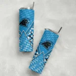 customized-carolina-panthers-monogram-burst-blue-white-skinny-tumbler-best-selling.webp
