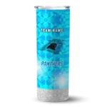 customized-carolina-panthers-starburst-tiles-blue-skinny-tumbler-best-selling.webp