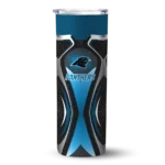 customized-carolina-panthers-superman-emblem-blue-black-skinny-tumbler-best-selling.webp