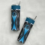 customized-carolina-panthers-superman-emblem-blue-black-skinny-tumbler-best-selling.webp