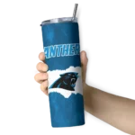 customized-carolina-panthers-torn-band-blue-white-skinny-tumbler-best-selling.webp