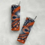 customized-chicago-bears-helmet-clash-blue-skinny-tumbler-best-selling.webp