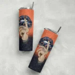 customized-chicago-bears-sparkle-lips-blue-skinny-tumbler-best-selling.webp