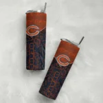 customized-chicago-bears-spiral-burst-print-blue-skinny-tumbler-best-selling.webp