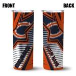 customized-chicago-bears-web-stripes-blue-white-skinny-tumbler-best-selling.webp