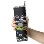 customized-chicago-bears-yoda-camo-blue-black-skinny-tumbler-best-selling.webp