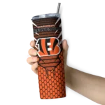 customized-cincinnati-bengals-chevron-stripes-orange-skinny-tumbler-best-selling.webp