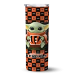 customized-cincinnati-bengals-yoda-cozy-orange-black-skinny-tumbler-best-selling.webp