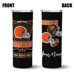 customized-cleveland-browns-helmet-belt-brown-black-skinny-tumbler-best-selling.webp