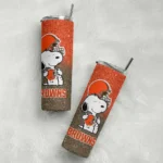 customized-cleveland-browns-snoopy-attitude-brown-skinny-tumbler-best-selling.webp