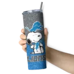 customized-detroit-lions-snoopy-attitude-blue-skinny-tumbler-best-selling.webp