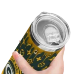 customized-green-bay-packers-camo-streak-green-skinny-tumbler-best-selling.webp