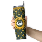 customized-green-bay-packers-camo-streak-green-skinny-tumbler-best-selling.webp