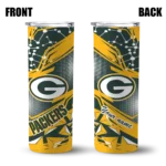 customized-green-bay-packers-helmet-clash-green-skinny-tumbler-best-selling.webp