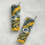customized-green-bay-packers-helmet-clash-green-skinny-tumbler-best-selling.webp