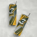 customized-green-bay-packers-web-stripes-green-white-skinny-tumbler-best-selling.webp
