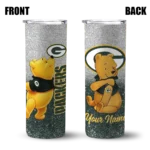 customized-green-bay-packers-winnie-the-pooh-green-gray-skinny-tumbler-best-selling.webp
