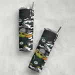 customized-green-bay-packers-yoda-camo-green-black-skinny-tumbler-best-selling.webp