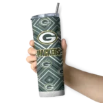 customized-green-bay-packers-zipper-leopard-green-skinny-tumbler-best-selling.webp