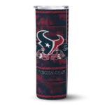 customized-houston-texans-chevron-patch-blue-skinny-tumbler-best-selling.webp