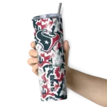 customized-houston-texans-claw-marks-blue-white-skinny-tumbler-best-selling.webp