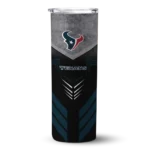 customized-houston-texans-hexagon-honeycomb-blue-black-skinny-tumbler-best-selling.webp