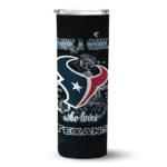 customized-houston-texans-rose-romance-blue-black-skinny-tumbler-best-selling.webp