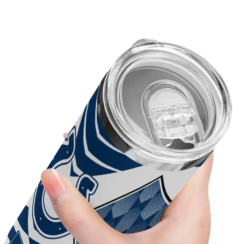 customized-indianapolis-colts-camo-texture-blue-skinny-tumbler-high-quality.webp