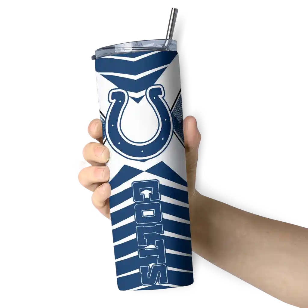 customized-indianapolis-colts-camo-texture-blue-skinny-tumbler-premium-grade.webp