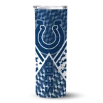 customized-indianapolis-colts-monogram-burst-blue-white-skinny-tumbler-best-selling.webp