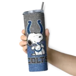 customized-indianapolis-colts-snoopy-attitude-blue-skinny-tumbler-best-selling.webp