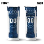 customized-indianapolis-colts-stacked-diamond-blue-skinny-tumbler-best-selling.webp