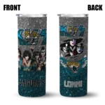 customized-jacksonville-jaguars-kiss-band-black-skinny-tumbler-best-selling.webp