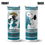 customized-jacksonville-jaguars-snoopy-dog-teal-white-skinny-tumbler-best-selling.webp