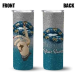 customized-jacksonville-jaguars-sparkle-lips-teal-skinny-tumbler-best-selling.webp