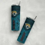 customized-jacksonville-jaguars-spiral-burst-print-teal-skinny-tumbler-best-selling.webp