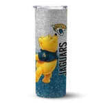 customized-jacksonville-jaguars-winnie-the-pooh-teal-gray-skinny-tumbler-best-selling.webp