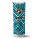 customized-jacksonville-jaguars-zipper-leopard-teal-skinny-tumbler-best-selling.webp