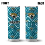 customized-jacksonville-jaguars-zipper-leopard-teal-skinny-tumbler-best-selling.webp