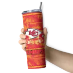 customized-kansas-city-chiefs-chevron-patch-red-skinny-tumbler-best-selling.webp