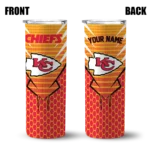 customized-kansas-city-chiefs-chevron-stripes-red-skinny-tumbler-best-selling.webp