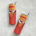 customized-kansas-city-chiefs-chevron-stripes-red-skinny-tumbler-best-selling.webp