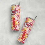 customized-kansas-city-chiefs-claw-marks-red-white-skinny-tumbler-best-selling.webp