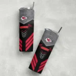 customized-kansas-city-chiefs-hexagon-honeycomb-red-black-skinny-tumbler-best-selling.webp