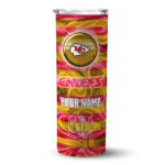 customized-kansas-city-chiefs-patterned-waves-red-skinny-tumbler-best-selling.webp