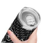 customized-las-vegas-raiders-monogram-burst-black-white-skinny-tumbler-best-selling.webp