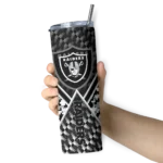 customized-las-vegas-raiders-monogram-burst-black-white-skinny-tumbler-best-selling.webp