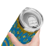 customized-los-angeles-chargers-camo-streak-blue-skinny-tumbler-best-selling.webp