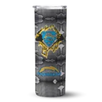 customized-los-angeles-chargers-chevron-v-blue-gray-skinny-tumbler-best-selling.webp